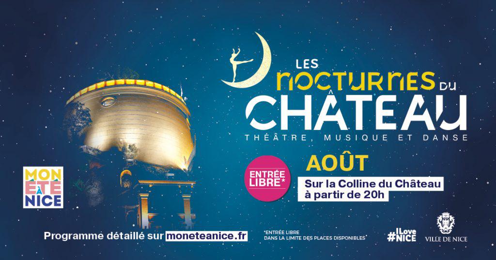 Affiche des Nocturnes du Château