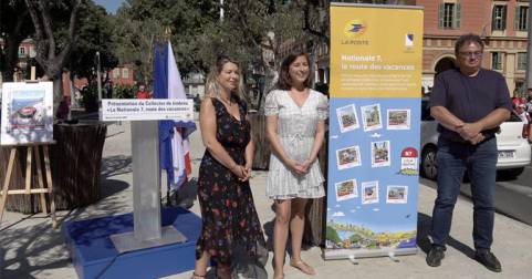 Présentation du Collector de Timbres - "Nationale 7, Route des Vacances