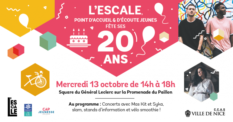 L''Escale, le point d''accueil et d''écoute jeunes, fête ses 20 ans \!