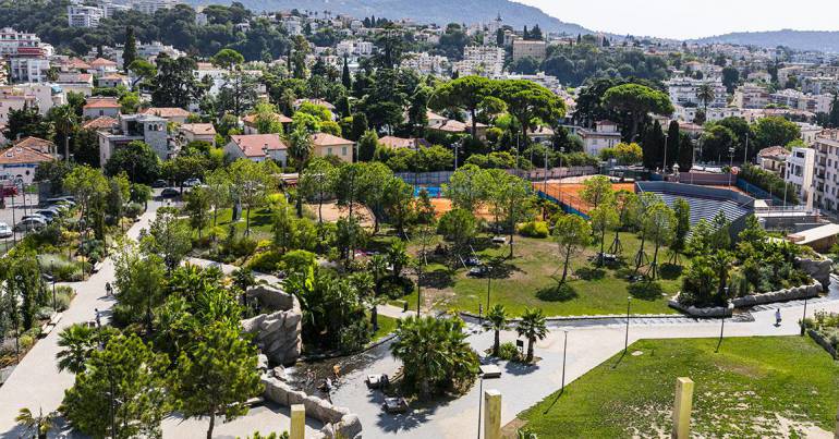 Vue aérienne Parc du Ray