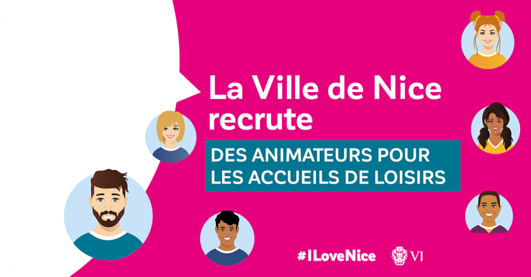 La ville de Nice recrute des animateurs pour les accueils de loisirs