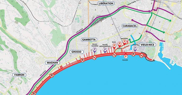 vue détail carte Marathon 2021