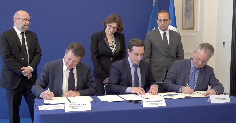 Signature de la Convention de partenariat relative à la sécurité dans les transports