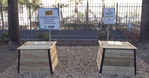 Nouveau compostage collectifs \: Jardin Marshall