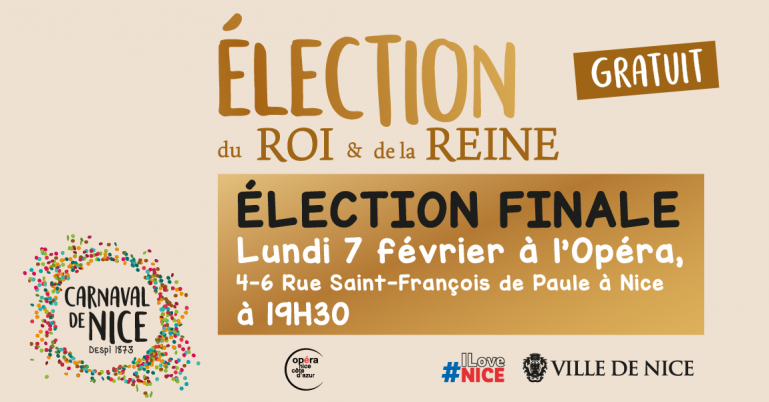 Annulé \: Élection du Roi et de la Reine du Carnaval
