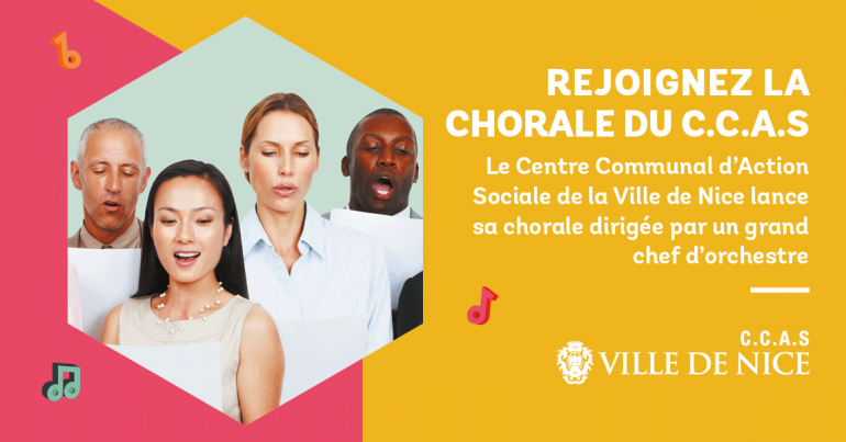 Participez à la chorale du C.C.A.S de la Ville de Nice