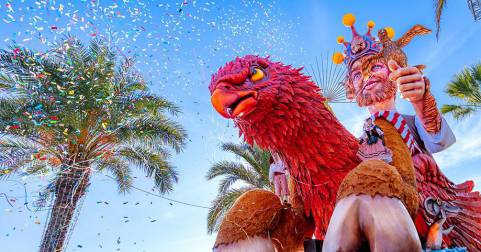 Corsi du Carnaval de Nice 2022 \: Roi des animaux