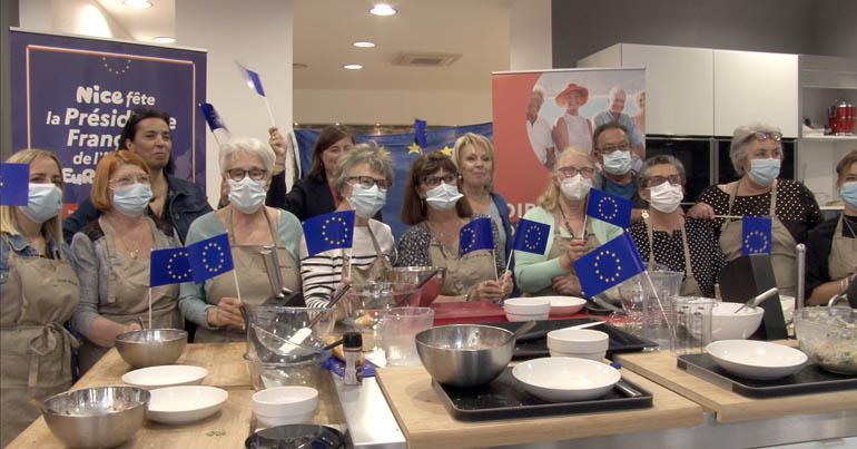 Nice et les seniors fêtent la Présidence Française du Conseil de  l''Union Européenne