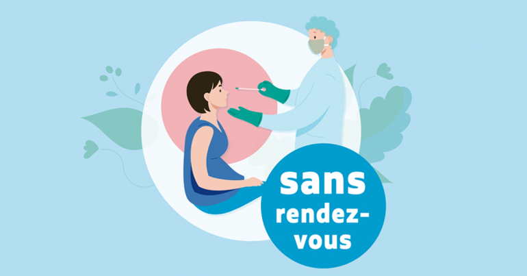 test covid 19 sans rendez-vous