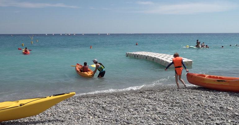 Visite du Club de Plage Li-Rateta