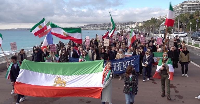 Marche de soutien aux Iraniennes