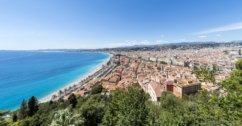 Vue promenade des Anglais