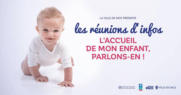 Les réunions d'info - L'accueil de mon enfant parlons-en !