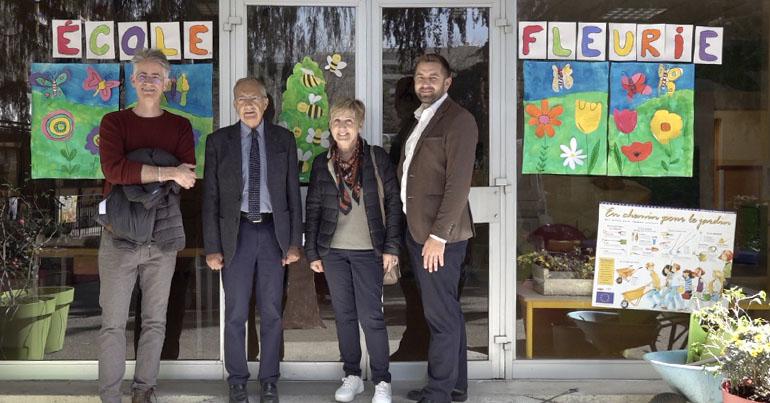 Jardinage et développement durable à l’école Ray Gorbella