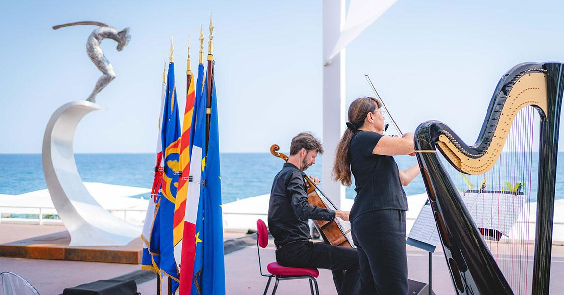 2022 \: Cérémonie en hommage aux victimes de l’attentat du 14 juillet 2016