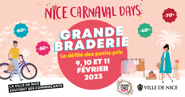 le défilé des petits prix avec la braderie spéciale carnaval