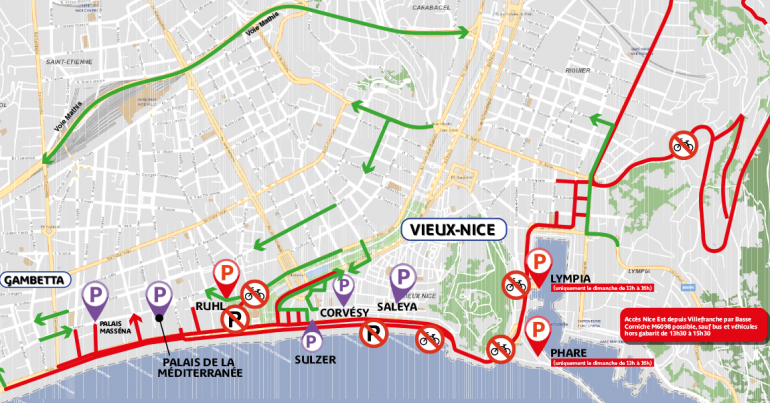 Bien circuler et stationner à Nice