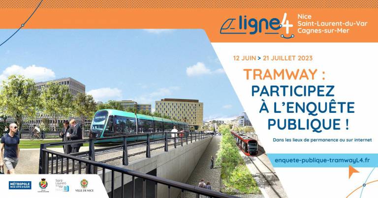 Enquête publique - Ligne 4 du Tramway