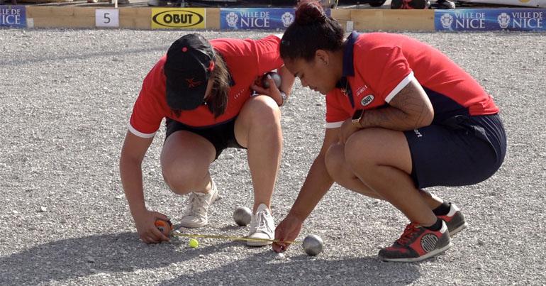 Finale du 7ème International de pétanque de la métropole Nice Côte d''Azur 2023