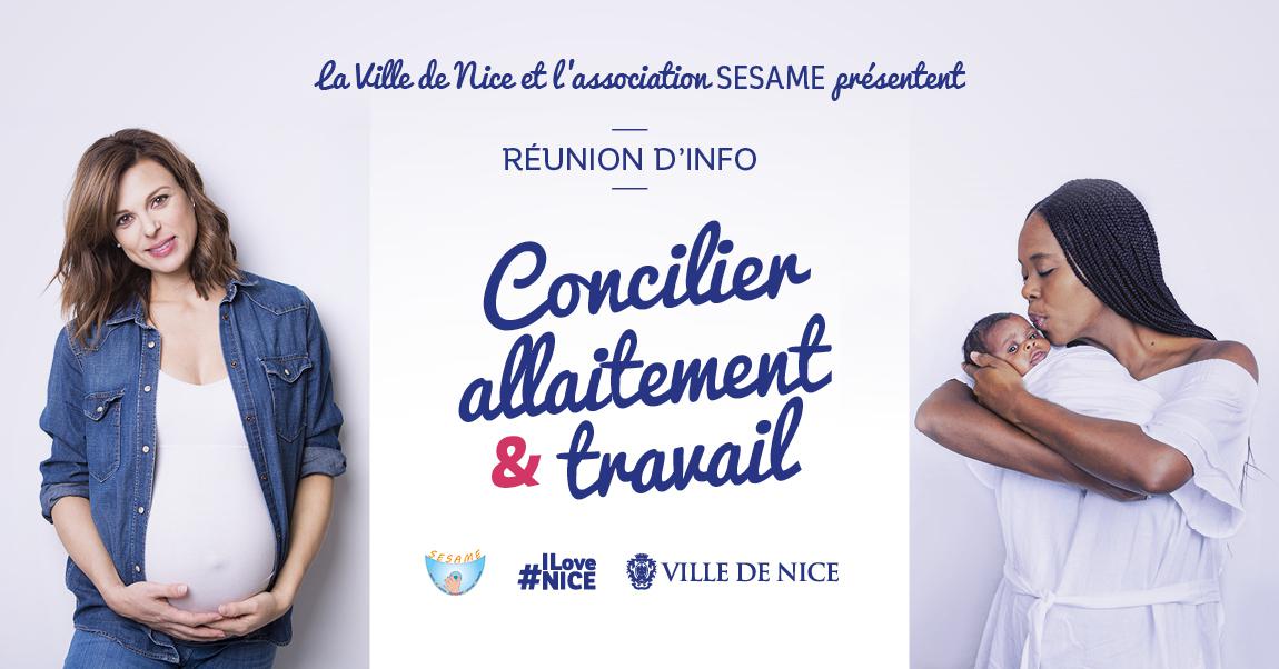 Réunion d''info \: concilier allaitement et travail