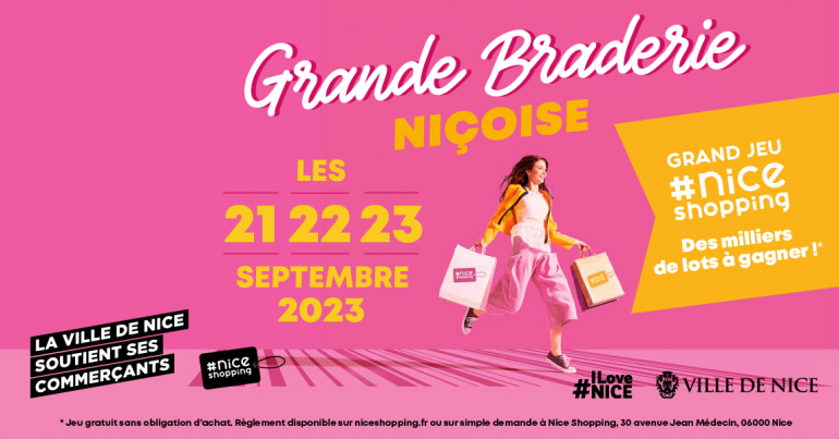 Grande braderie à Nice