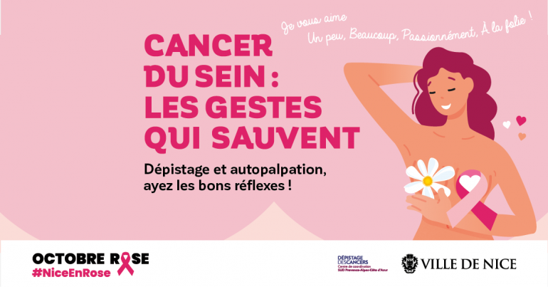 Dépistage organisé du cancer du sein : un mois pour se mobiliser !