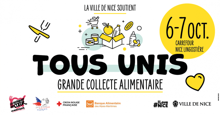"Tous unis" grande collecte alimentaire