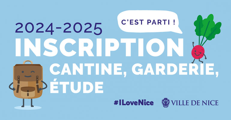 Inscriptions cantine et garderie pour la rentrée 2024 \!