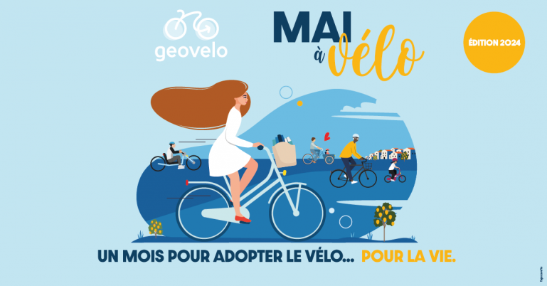 Mai à vélo