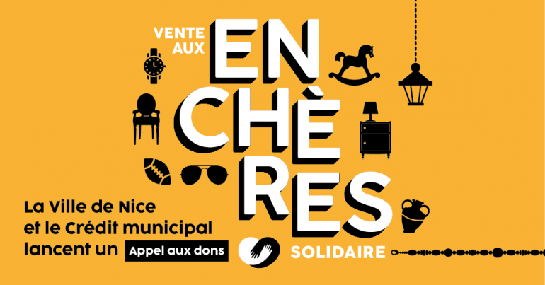 Appel aux dons pour la vente aux enchères solidaire
