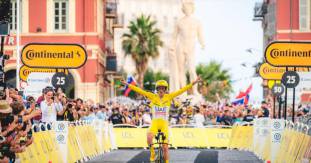 Arrivée du Tour de France 2024