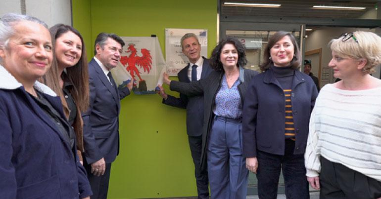 Inauguration de la crèche Les Doux Rêveurs rue Trachel - 2024