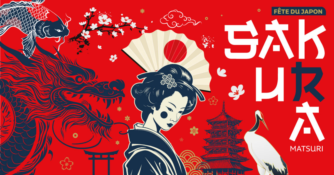 Sakura Matsuri, la fête du Japon