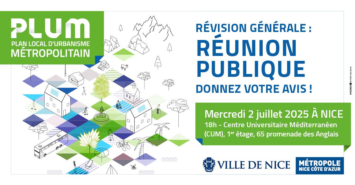 Réunion publique - Révision générale du PLUm