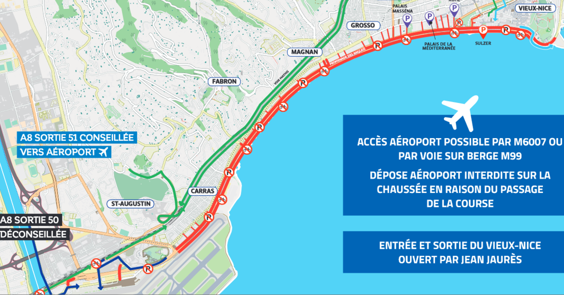 Bien circuler et stationner à Nice