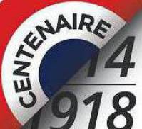 Logo celebration centenaire 14 18